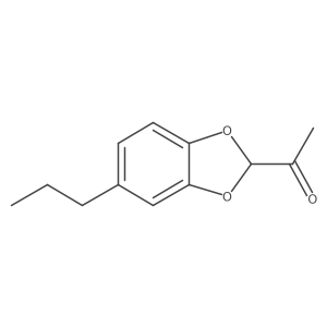 1-(5-Propyl-1,3-benzodioxol-2-yl)-1-ethanone Structure