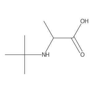 tert-Butyl-DL-alanine Structure
