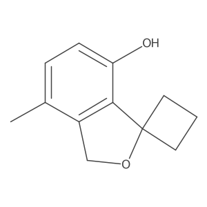 7-methylspiro[1H-isobenzofuran-3,1'-cyclobutane]-4-ol Structure