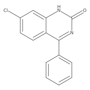 7-Chloro-4-phenylquinazolin-2-ol结构式