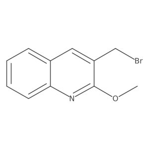 3-(Bromomethyl)-2-methoxyquinoline Structure