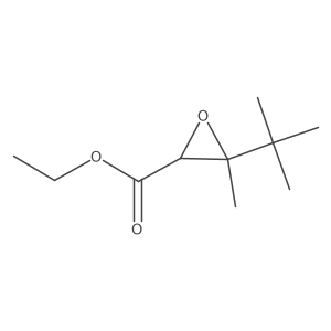 Ethyl 3-tert-butyl-3-methyloxirane-2-carboxylate Structure