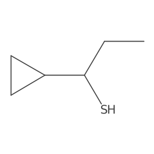 1-Cyclopropylpropane-1-thiol Structure