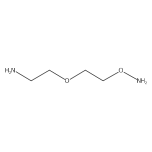 Aminooxy-PEG1-amine HCl salt Structure