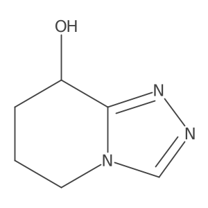 5,6,7,8-Tetrahydro-[1,2,4]triazolo[4,3-a]pyridin-8-ol Structure