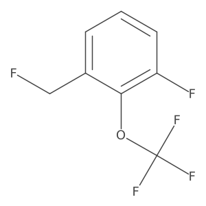 1-fluoro-3-(fluoromethyl)-2-(trifluoromethoxy)benzene Structure