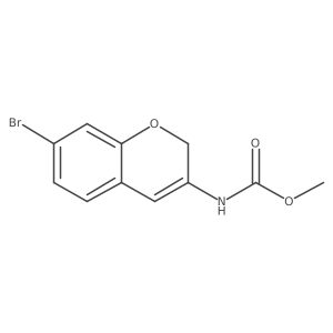 methyl N-(7-bromo-2H-chromen-3-yl)carbamate Structure