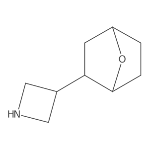 3-{7-Oxabicyclo[2.2.1]heptan-2-yl}azetidine结构式
