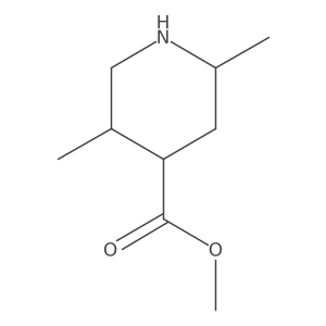 rac-methyl (2R,4S,5S)-2,5-dimethylpiperidine-4-carboxylate Structure