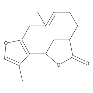 (8Z)-3,8-dimethyl-5,14-dioxatricyclo[10.2.1.02,6]pentadeca-2(6),3,8-trien-13-one Structure