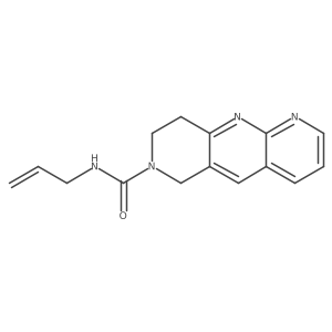 N-(prop-2-en-1-yl)-6H,7H,8H,9H-pyrido[2,3-b]1,6-naphthyridine-7-carboxamide Structure