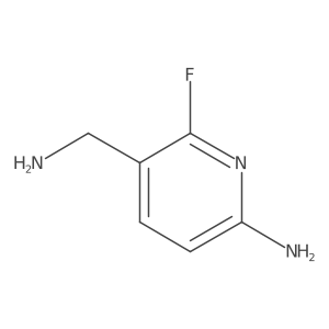 5-(Aminomethyl)-6-fluoropyridin-2-amine Structure