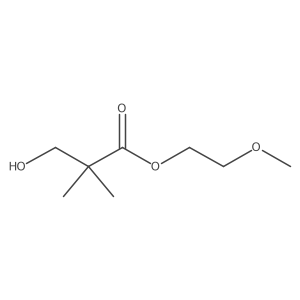 2-Methoxyethyl 3-hydroxy-2,2-dimethylpropanoate Structure