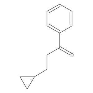 3-Cyclopropyl-1-phenyl-1-propanone Structure