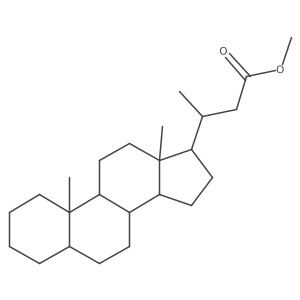 Norcholanic acid methyl ester结构式