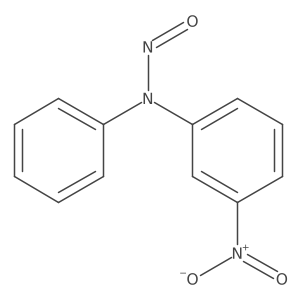 3-Nitro-N-nitroso-N-phenylbenzenamine结构式