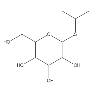 Isopropyl-a-D-thiomannopyranoside结构式