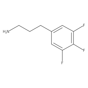 3-(3,4,5-Trifluorophenyl)propan-1-amine结构式