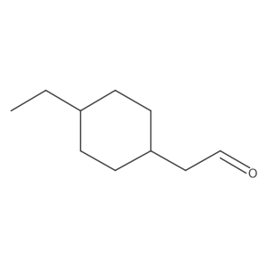 2-(4-Ethylcyclohexyl)acetaldehyde Structure