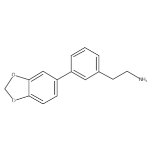 3-(1,3-Benzodioxol-5-yl)benzeneethanamine Structure