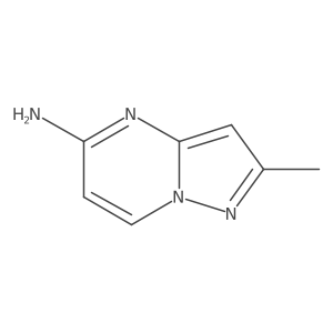 2-Methylpyrazolo[1,5-a]pyrimidin-5-amine Structure