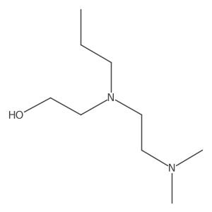 2-[[2-(Dimethylamino)ethyl]propylamino]ethanol结构式