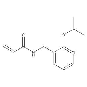 N-[(2-propan-2-yloxypyridin-3-yl)methyl]prop-2-enamide Structure