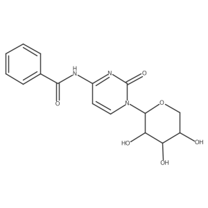Benzamide, N-(1-I+/--D-arabinopyranosyl-1,2-dihydro-2-oxo-4-pyrimidinyl)-结构式