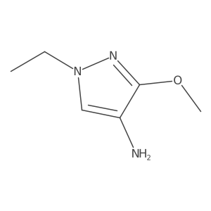 1-Ethyl-3-methoxy-1H-pyrazol-4-amine Structure