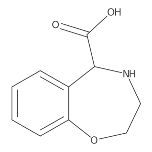 2,3,4,5-Tetrahydrobenzo[f][1,4]oxazepine-5-carboxylic acid Structure