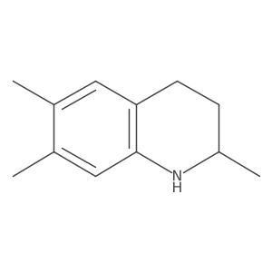 2,6,7-Trimethyl-1,2,3,4-tetrahydroquinoline Structure