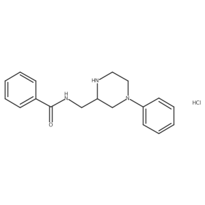 Benzamide,n-[(4-phenyl-2-piperazinyl)methyl]-,hydrochloride结构式