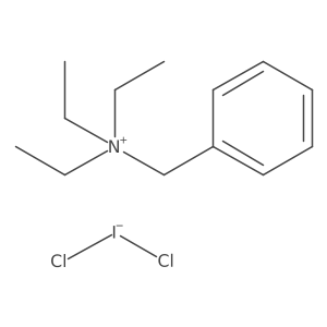 Benzyltriethylammonium dichloroiodate结构式