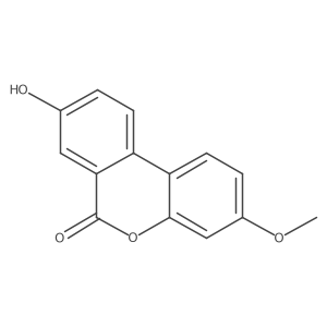 8-Hydroxy-3-methoxy-6H-benzo[c]chromen-6-one结构式