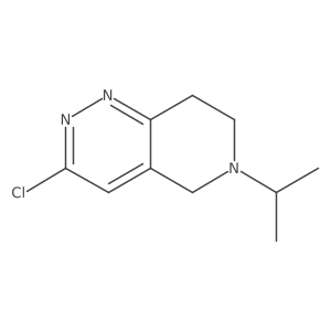 3-chloro-6-(propan-2-yl)-5H,6H,7H,8H-pyrido[4,3-c]pyridazine Structure