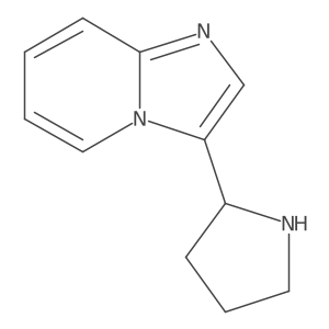 2-{Imidazo[1,2-a]pyridin-3-yl}pyrrolidine Structure