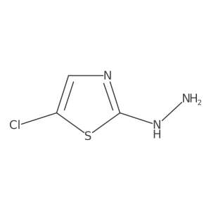 5-Chloro-2-hydrazinylthiazole Structure