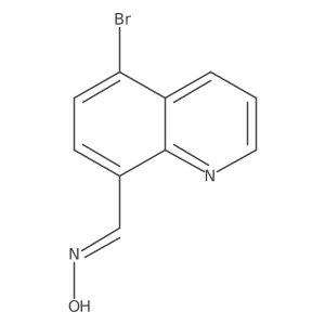 5-Bromoquinoline-8-carbaldehyde oxime结构式