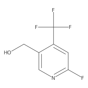 (6-Fluoro-4-(trifluoromethyl)pyridin-3-yl)methanol结构式