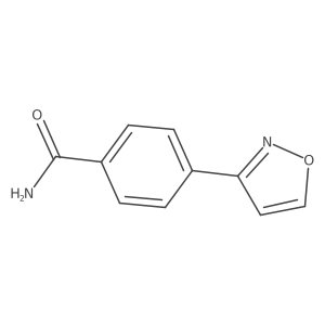 4-(Isoxazol-3-yl)benzamide结构式