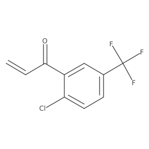 1-[2-Chloro-5-(trifluoromethyl)phenyl]prop-2-en-1-one结构式
