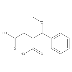 2-(Methoxyphenylmethyl)butanedioic acid结构式