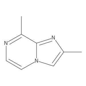2,8-Dimethylimidazo[1,2-a]pyrazine Structure