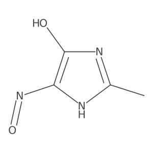 5-(Hydroxyamino)-2-methyl-4H-imidazol-4-one结构式