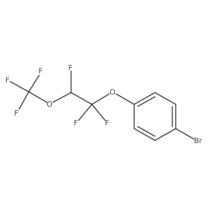 1-Bromo-4-[1,1,2-trifluoro-2-(trifluoromethoxy)ethoxy]benzene Structure