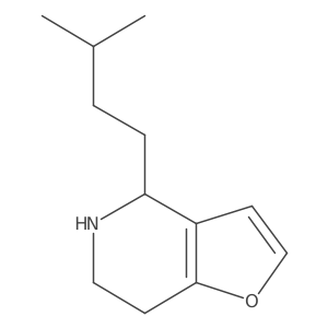 4-(3-methylbutyl)-4H,5H,6H,7H-furo[3,2-c]pyridine Structure