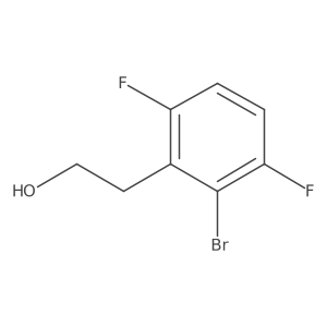 2-(2-Bromo-3,6-difluorophenyl)ethan-1-ol Structure