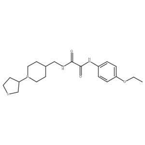 N1-(4-ethoxyphenyl)-N2-((1-(tetrahydrothiophen-3-yl)piperidin-4-yl)methyl)oxalamide Structure