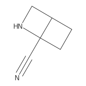 2-Azabicyclo[2.2.0]hexane-1-carbonitrile结构式