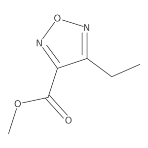 Methyl 4-Ethyl-1,2,5-oxadiazole-3-carboxylate Structure
